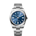 Rolex Oyster Perpetual 41 124300 (2023) - Blue dial 41 mm Steel case (1/8)