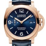 Panerai Luminor Marina Automatic PAM00220 (2025) - Zwart wijzerplaat 44mm Staal (1/1)