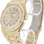 Audemars Piguet Royal Oak Jumbo 5402BA (Unknown (random serial)) - Gold dial 39 mm Yellow Gold case (3/5)