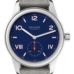 NOMOS Club 719.GB (2025) - Blue dial 36 mm Steel case (1/1)