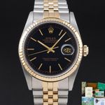 Rolex Datejust 36 16233 (1989) - 36 mm Gold/Steel case (1/8)