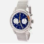 Breitling Top Time AB01767A1C1A1 (2025) - Blauw wijzerplaat 41mm Staal (1/1)