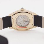 Cartier Tortue 2496C (2000) - Silver dial 34 mm Yellow Gold case (8/8)