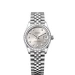 Rolex Datejust 31 278384RBR (2024) - Zilver wijzerplaat 31mm Staal (1/8)