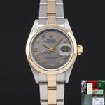 Rolex Lady-Datejust 79163 (2000) - Grey dial 26 mm Gold/Steel case (1/8)