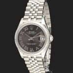 Rolex Datejust 31 278274 (2023) - Grey dial 31 mm Steel case (1/8)