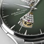 Hamilton Jazzmaster Open Heart H32675160 (2024) - Green dial 40 mm Steel case (3/5)