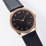 Patek Philippe Calatrava 5026R (Unknown (random serial)) - Black dial 34 mm Rose Gold case (6/8)