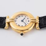 Cartier Vintage 8109 (1990) - White dial Unknown Yellow Gold case (3/6)