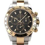 Rolex Daytona 116503 (2021) - Black dial 40 mm Gold/Steel case (1/8)