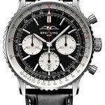 Breitling Navitimer 1 B01 Chronograph AB0138211B1P1 (2026) - Black dial 43 mm Steel case (1/1)