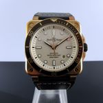 Bell & Ross BR 03 BR0392-D-WH-BR/SCA (2024) - White dial 43 mm Bronze case (1/8)