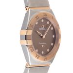 Omega Constellation Quartz 131.20.28.60.63.001 (2024) - Brown dial 28 mm Steel case (5/7)