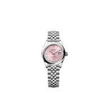 Rolex Lady-Datejust 279160 (2025) - Roze wijzerplaat 28mm Staal (1/1)