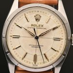 Rolex Oyster Perpetual 6565 (1955) - White dial 34 mm Steel case (4/16)