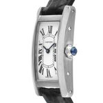 Cartier Tank Américaine 2489 (2002) - Wit wijzerplaat 19mm Witgoud (4/8)