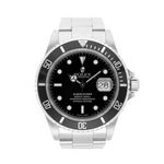 Rolex Submariner Date 16610 (2001) - Black dial 40 mm Steel case (1/4)
