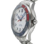 Omega Seamaster Diver 300 M 212.32.41.20.04.001 (Onbekend (willekeurig serienummer)) - Wit wijzerplaat 41mm Staal (6/8)