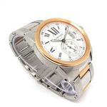 Cartier Calibre de Cartier 3389 (2017) - Wit wijzerplaat 42mm Goud/Staal (6/7)