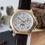 Zenith Port Royal 22.3100.3600/69.M3100 (1983) - Silver dial 41 mm Yellow Gold case (3/8)