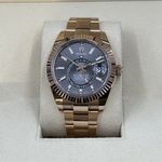 Rolex Sky-Dweller 326935 (Onbekend (willekeurig serienummer)) - Grijs wijzerplaat 42mm Roségoud (4/8)