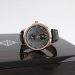 Patek Philippe Annual Calendar 5235/50R-001 (2022) - Zwart wijzerplaat 41mm Roségoud (3/8)
