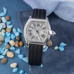 Cartier Roadster W62032X6 (2005) - Silver dial 48 mm Steel case (1/8)