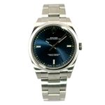 Rolex Oyster Perpetual 39 114300 (2017) - Blauw wijzerplaat 39mm Staal (1/7)