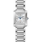 Cartier Tank Française WSTA0065 (2026) - Zilver wijzerplaat 21mm Staal (1/1)