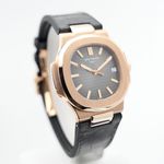 Patek Philippe Nautilus 5711R (2007) - Bruin wijzerplaat 40mm Roségoud (8/8)