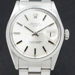 Rolex Oyster Perpetual Date 1500 (1970) - Zilver wijzerplaat 34mm Staal (1/7)