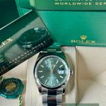 Rolex Datejust 36 126200 (2022) - Green dial 36 mm Steel case (7/7)