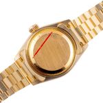 Rolex Lady-Datejust 69178 (1986) - Champagne dial 26 mm Yellow Gold case (4/8)