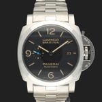 Panerai Luminor Marina 1950 3 Days Automatic PAM00723 (2019) - Zwart wijzerplaat 44mm Staal (3/8)