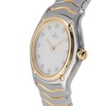 Ebel Classic 1090121 (2000) - Silver dial 28 mm Gold/Steel case (6/8)