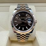 Rolex Datejust 41 126331 (2024) - Bruin wijzerplaat 41mm Staal (2/8)