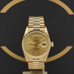 Rolex Day-Date 36 18038 (1987) - Gold dial 36 mm Yellow Gold case (1/7)