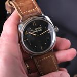Panerai Radiomir 3 Days 47mm PAM00425 (Unknown (random serial)) - Black dial 47 mm Steel case (2/5)