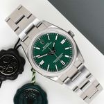 Rolex Oyster Perpetual 36 126000 (2022) - Green dial 36 mm Steel case (1/8)