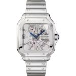 Cartier Santos WHSA0015 (2026) - Transparant wijzerplaat 40mm Staal (1/1)