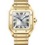 Cartier Santos Dumont WGSA0107 (2026) - Zilver wijzerplaat 34mm Geelgoud (1/1)