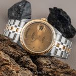 Tudor Prince Date 76213 (Unknown (random serial)) - Champagne dial 36 mm Gold/Steel case (2/8)
