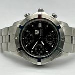 TAG Heuer 2000 CN2111 (Unknown (random serial)) - Black dial 39 mm Steel case (2/8)
