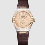 Omega Constellation 131.28.29.20.58.001 (2025) - Geel wijzerplaat 29mm Goud/Staal (1/1)