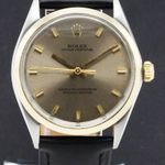 Rolex Oyster Perpetual 1002 (1968) - Grijs wijzerplaat 34mm Goud/Staal (1/7)