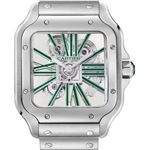 Cartier Santos WHSA0028 (2026) - Transparant wijzerplaat 48mm Staal (1/1)
