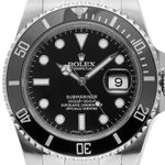 Rolex Submariner Date 116610LN (2016) - Zwart wijzerplaat 40mm Staal (1/8)