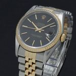 Rolex Datejust 36 16233 (1991) - Zwart wijzerplaat 36mm Goud/Staal (7/7)