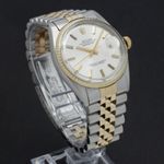 Rolex Datejust 1601 (1974) - Zilver wijzerplaat 36mm Goud/Staal (4/7)