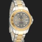 Rolex Yacht-Master 168623 (2003) - Grey dial 35 mm Gold/Steel case (4/8)